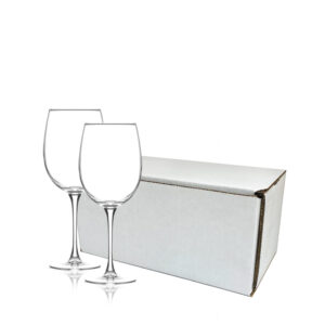 Customized Stemmed Wine Glasses Gift Set